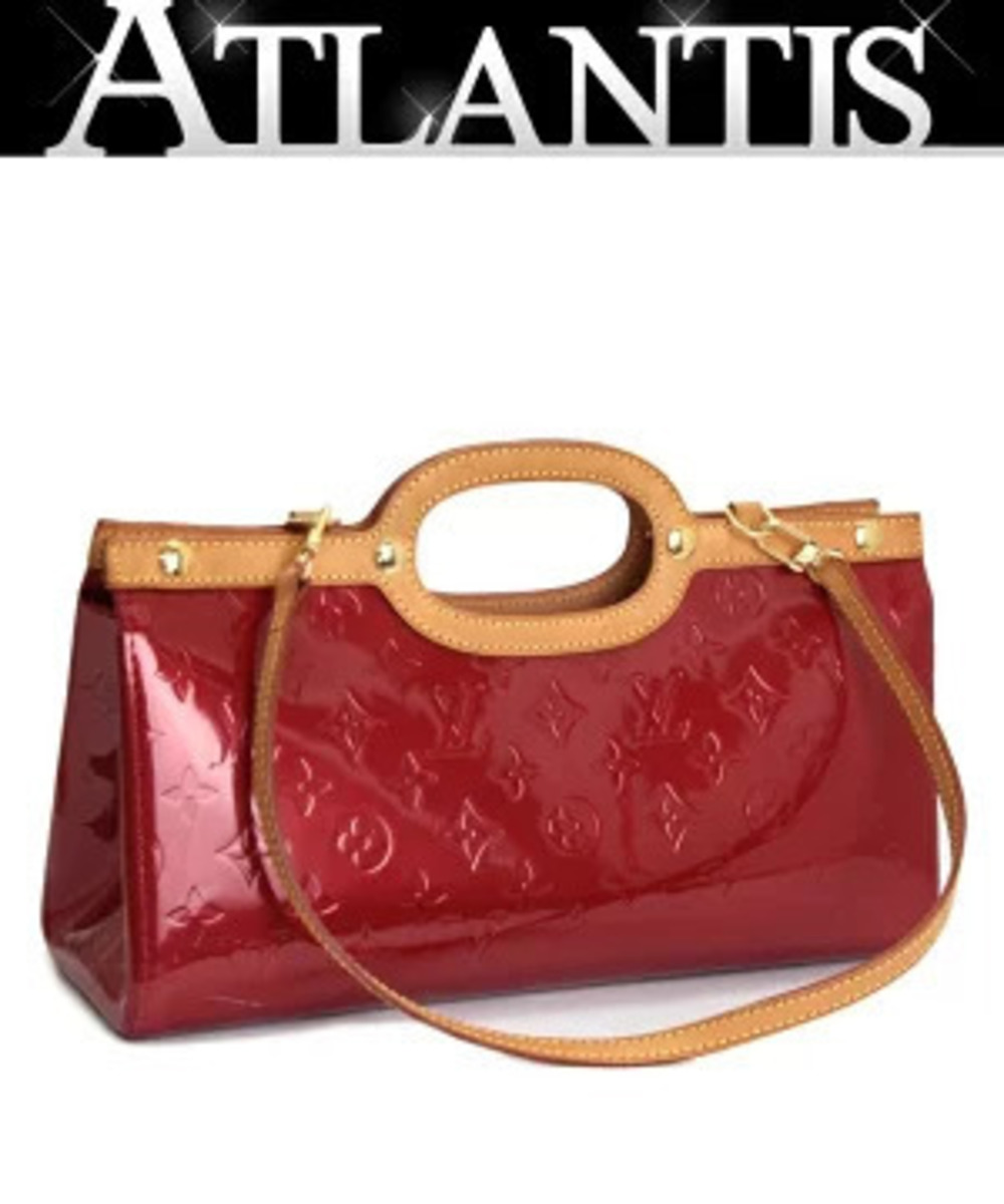 Louis Vuitton Roxbury Drive Bag Monogram Vernis Pomme d Amour